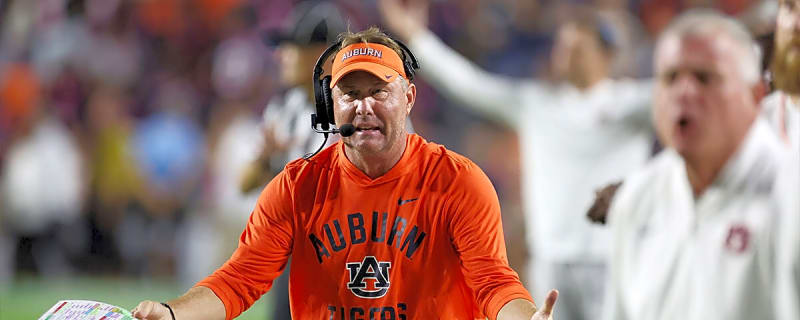 The player Auburn’s HC Hugh Freeze ‘kissed on the forehead’ after Arkansas win saves job for now