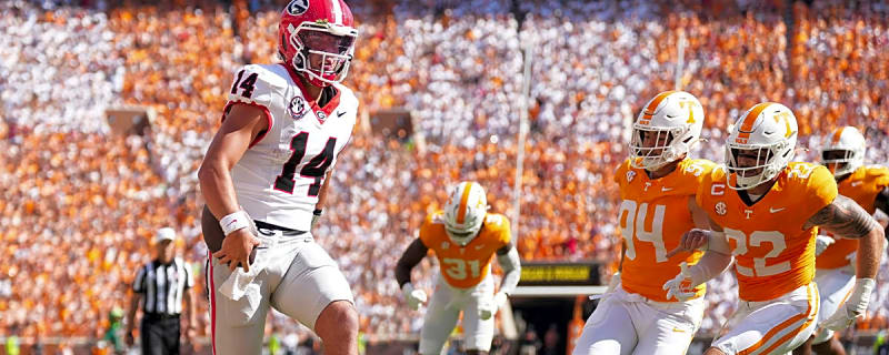 KJ Bolden’s 3-word Gunner Stockton mic drop after Georgia-Tennessee stunner