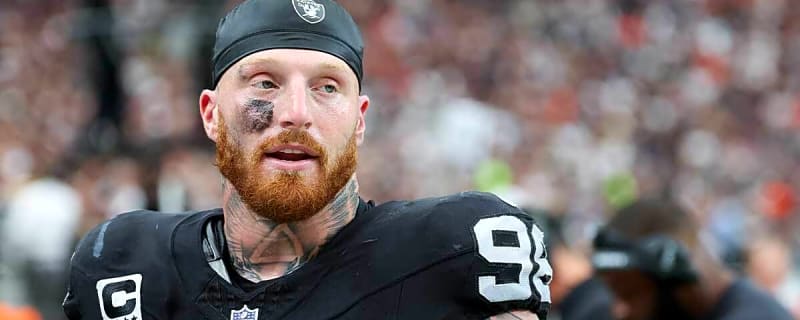 Raiders’ Maxx Crosby pops up on Week 12 injury report with knee issue