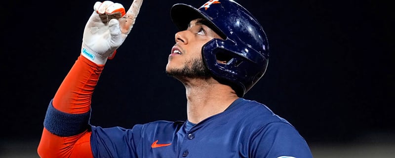 Jeremy Pena gets encouraging injury update ahead of All-Star Game