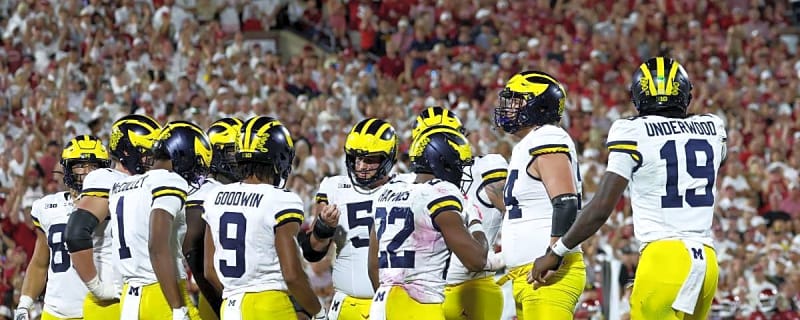 Michigan makes biggest jump in AP Top 25 after blowing out Maryland