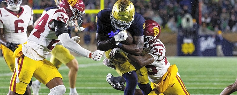 Jeremiyah Love makes Notre Dame history in win over USC