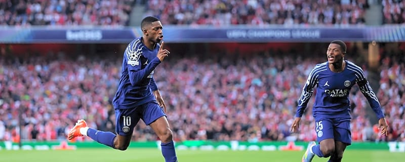 Will Ousmane Dembele be fit enough to face Arsenal in Paris next week?