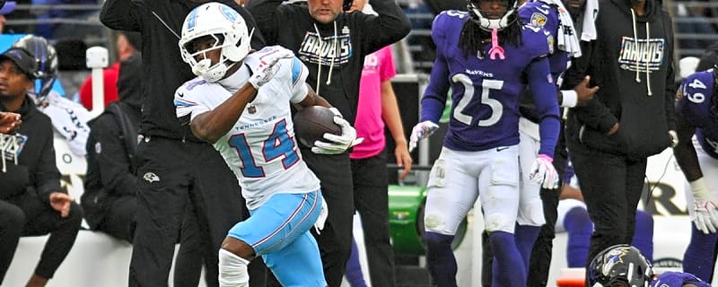 Carnell Tate's Stock Soars, Tony Pollard's Slips in Titans' 24-18 Loss to Ravens