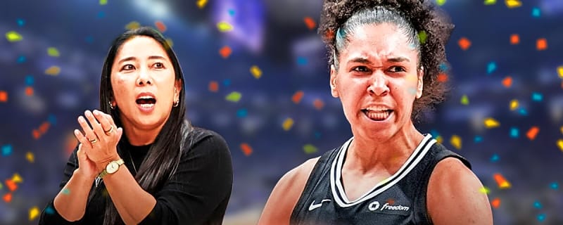 Valkyries’ Natalie Nakase celebrates Janelle Salaün’s ‘well-deserved’ WNBA All-Rookie Team selection