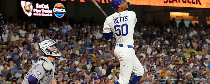 Dodgers’ Mookie Betts matches Matt Kemp mark with grand slam vs. Rockies