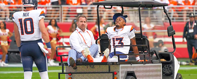 Pat Bryant ankle injury timeline deals another blow after Broncos’ ugly loss to 49ers