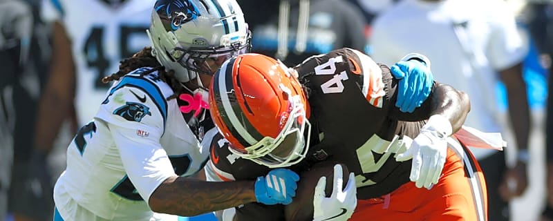 Panthers’ Will Lee leaves TNF vs. Packers after painful defensive play