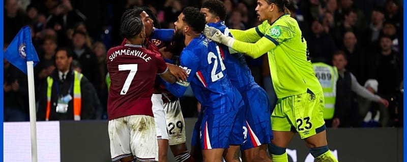 Marc Cucurella ambushed by one of his wind-up victims on live TV