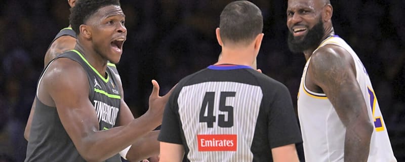 Anthony Edwards’ warning to LeBron James before 76ers decision, revealed