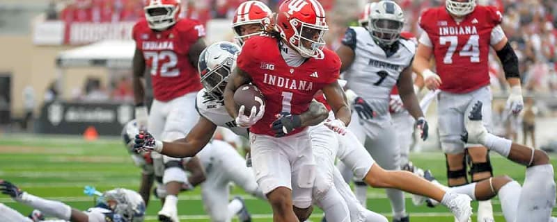 Indiana’s Turbo Richard exits Northwestern clash with leg injury