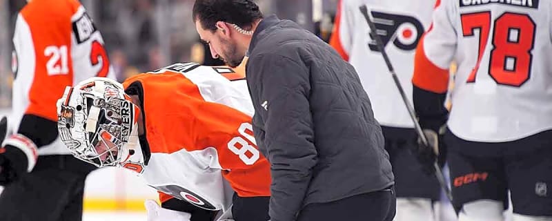 Flyers dodge a bullet after Dan Vladar preseason injury