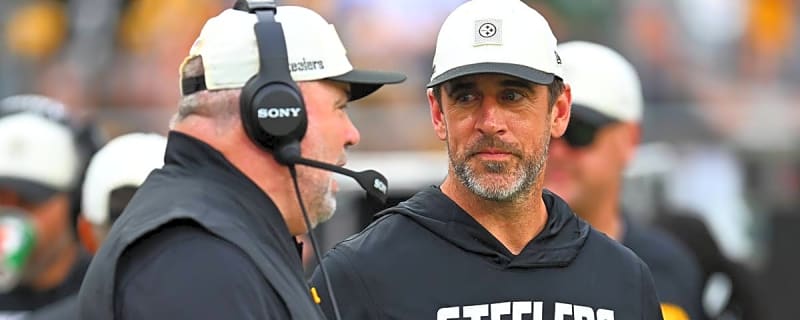 Steelers' Aaron Rodgers, Mike McCarthy Off to Rocky Start in Pittsburgh