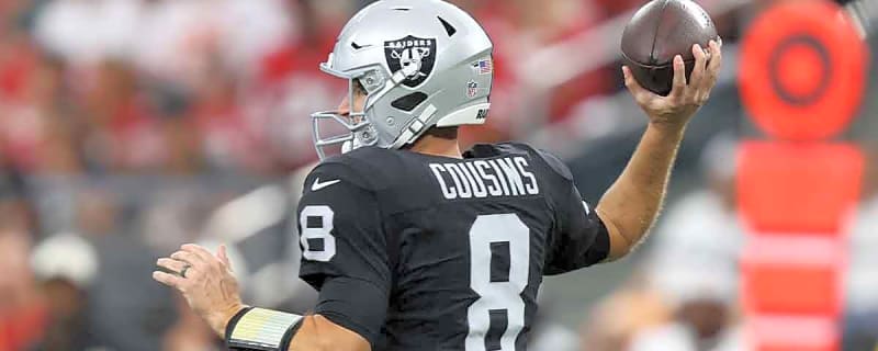 Raiders rumors: Kirk Cousins ‘expected’ to be named starter for Week 1