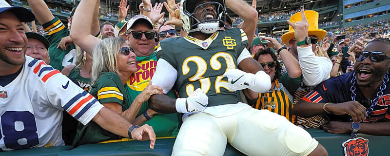 Packers fans will love MarShawn Lloyd’s hate for the Bears after 2 TD performance