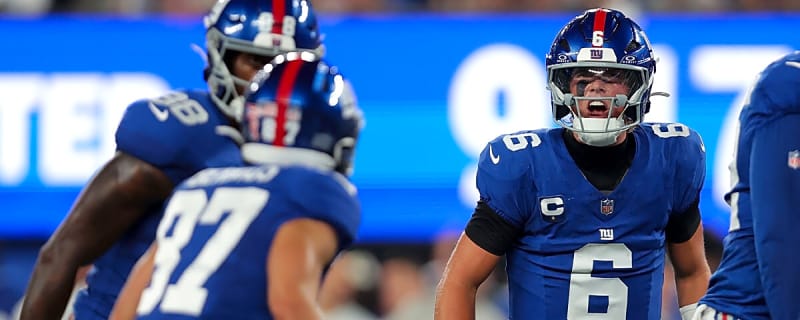Jaxson Dart hit by Cowboys triggers wild early scuffle with Giants