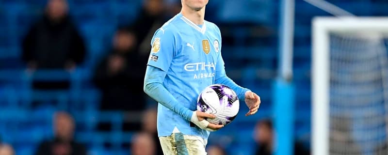 Why Is Phil Foden Not Playing Today for Manchester City vs. Liverpool?