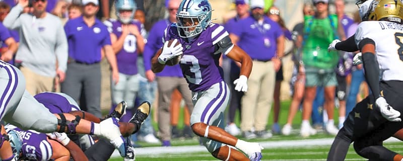 Kansas State RB Dylan Edwards to remain sidelined for Texas Tech clash