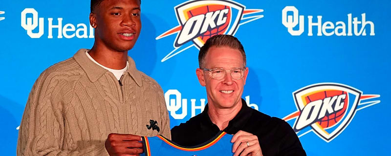 Thunder sign first-round pick to multi-year contract