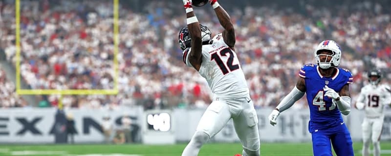 David Montgomery, Nico Collins Projected Fantasy Points in Week 4 vs. Cowboys