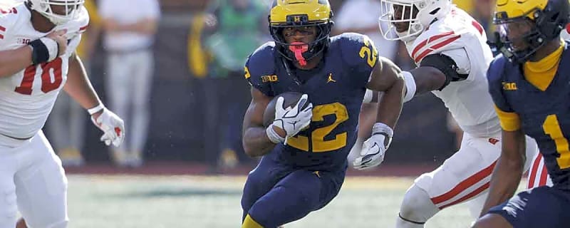 Michigan football RB Justice Haynes a ‘game-time decision’ vs. Washington