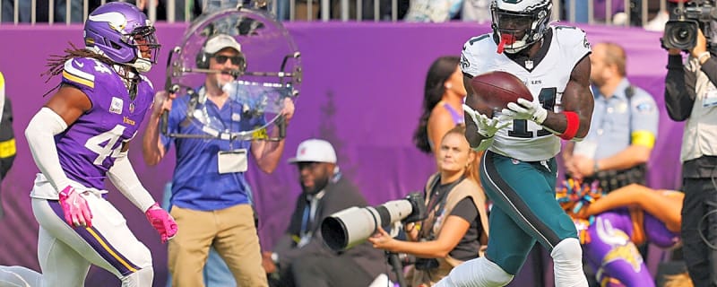 Eagles WR AJ Brown’s Week 8 status in doubt after missing practice again