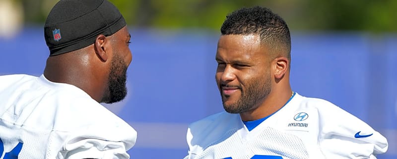Rams’ Chris Shula can’t contain his excitement to have Aaron Donald in 2026