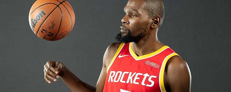 Watch Kevin Durant’s hilarious reaction to Amen Thompson’s Media Day session