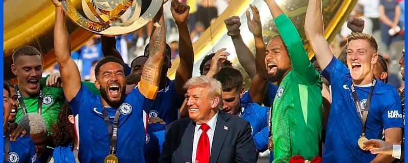 'I guess' – Reece James gives honest views on Donald Trump joining Chelsea’s CWC trophy lift