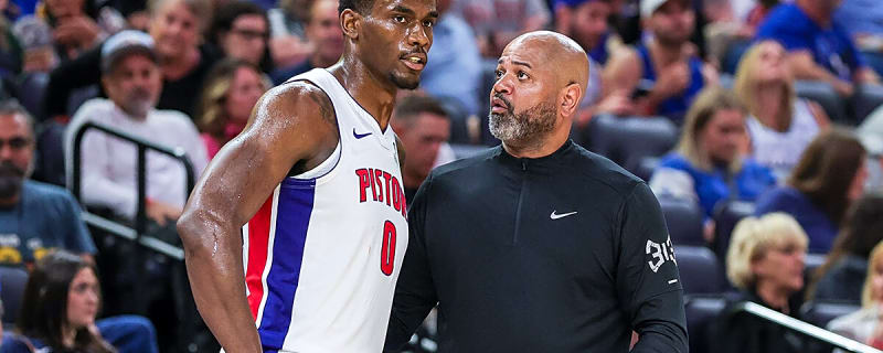 Pistons’ JB Bickerstaff reacts to Jalen Duren landing $200 million contract extension