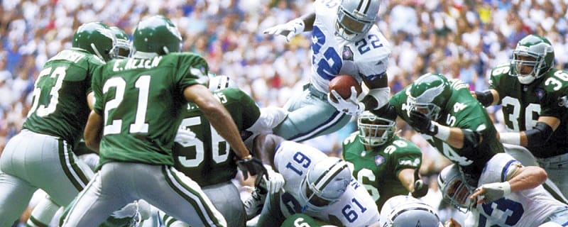 Cowboys legend Emmitt Smith calls out Eagles fans with ‘sick’ mic drop