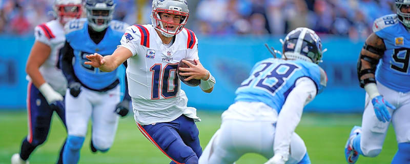 Patriots QB Drake Maye joins Lamar Jackson, RG3, Walter Payton with bonkers stat line