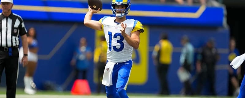 Sean McVay's Answer at Backup QB: Both of Them