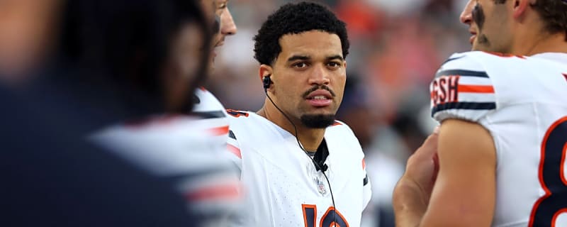 Bears’ Caleb Williams reacts to fan who will be watching his Hot Ones episode ‘butt a** naked’ with wings, bourbon