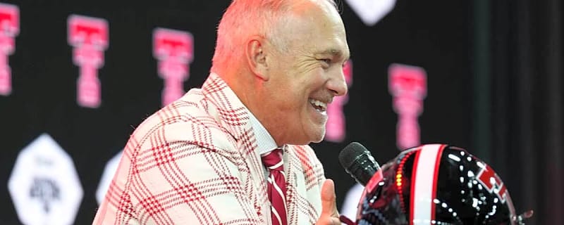 Texas Tech HC Joey McGuire calls out reporters who picked Houston over Red Raiders