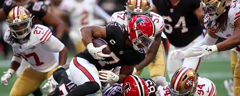 How Bucky Irving's 558 Rushing Yards Compare With Bijan Robinson's 704 as the 2-5 Bucs Look for Their First Home Win Against the Falcons