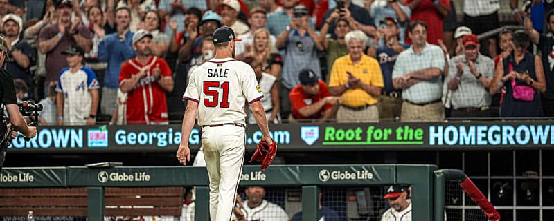 Braves’ Chris Sale passes Felix Hernandez on all-time list after stellar night