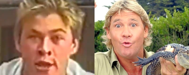 Chris Hemsworth Impersonates Steve Irwin in Throwback Home Video