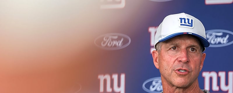 Giants’ John Harbaugh mum on Jaxson Dart’s injury amid MNF vs. Rams