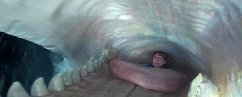 A squid attacks a guy inside a whale's belly in 'Whalefall' trailer