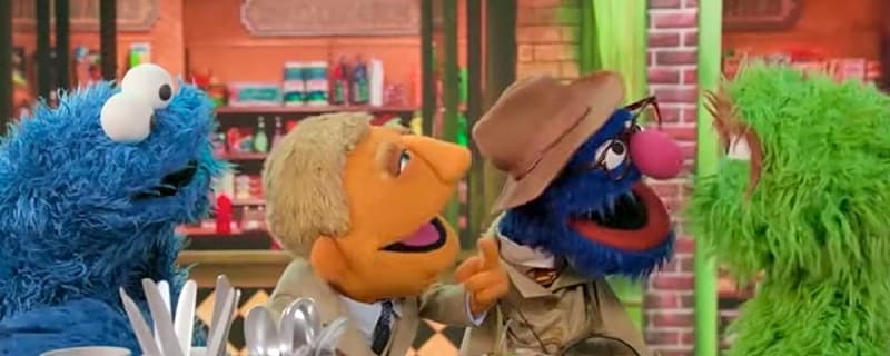 Benoit Blanc Gets Puppety in KNIVES OUT x SESAME STREET Short
