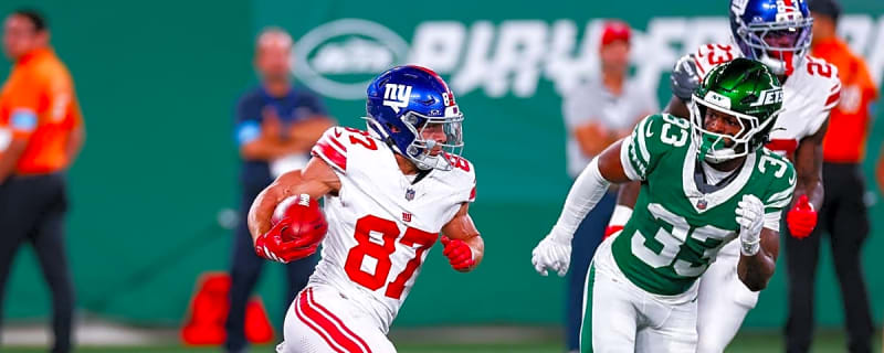 Giants' Braxton Berrios to Undergo Season-Ending Surgery