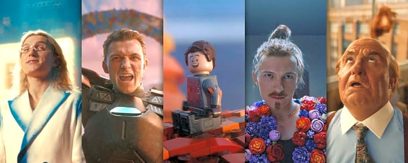 Tom Holland Wears Wacky Wigs in LEGO Short Film ‘Never Stop Playing’
