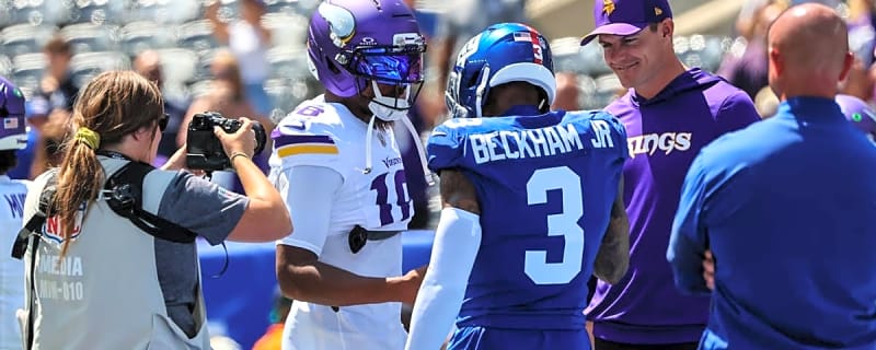 Seeking a spark on offense, Vikings sign Odell Beckham Jr.