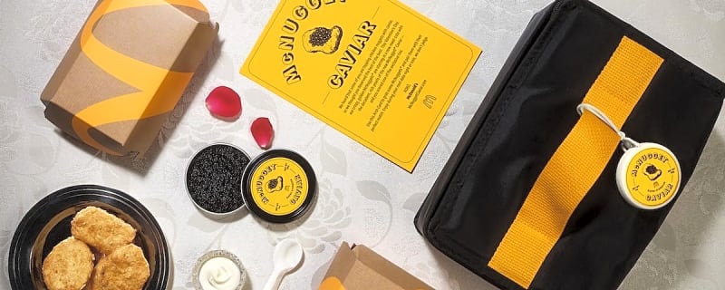 McDonald's celebrates Valentine's Day with free McNugget caviar