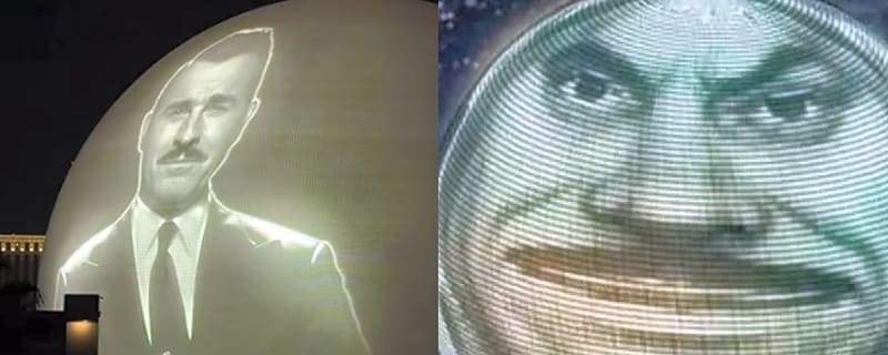 The put Mr. House from 'Fallout' on the Sphere, just like the meme