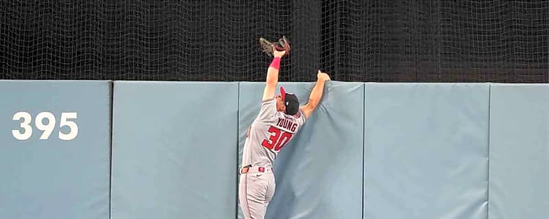 Nationals’ Jacob Young steals home run with insane grab vs. Tigers
