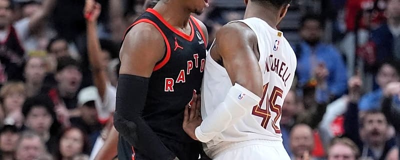 Tyrese Haliburton Reacts to RJ Barrett's Game-Winning 3-Pointer in Raptors-Cavaliers Game 6