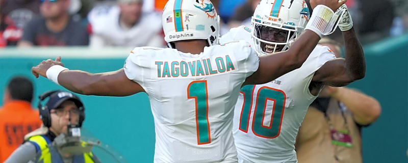 Tyreek Hill is wondering where all the Dolphins haters went during Falcons game