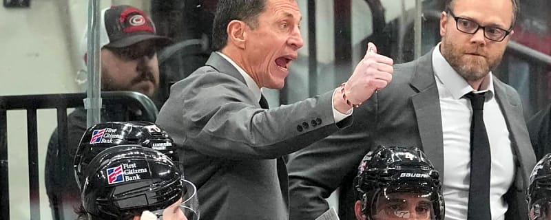 Hurricanes Coach Rod Brind’Amour’s Handshake With Flyers’ Rick Tocchet Draws Attention